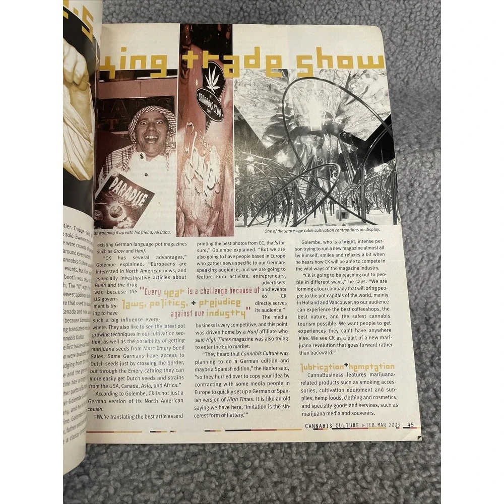 Cannabis Culture magazine - #41 - Feb/Mar 2003‎
